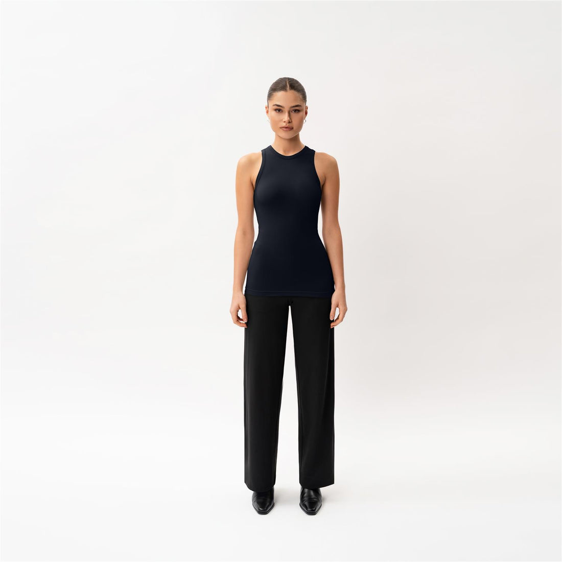 Soft Racerback Tank Marine