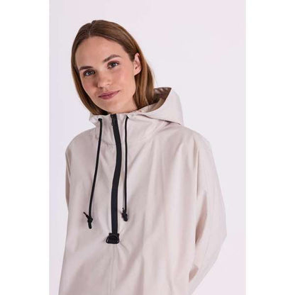 FQMOW-PONCHO Offwhite