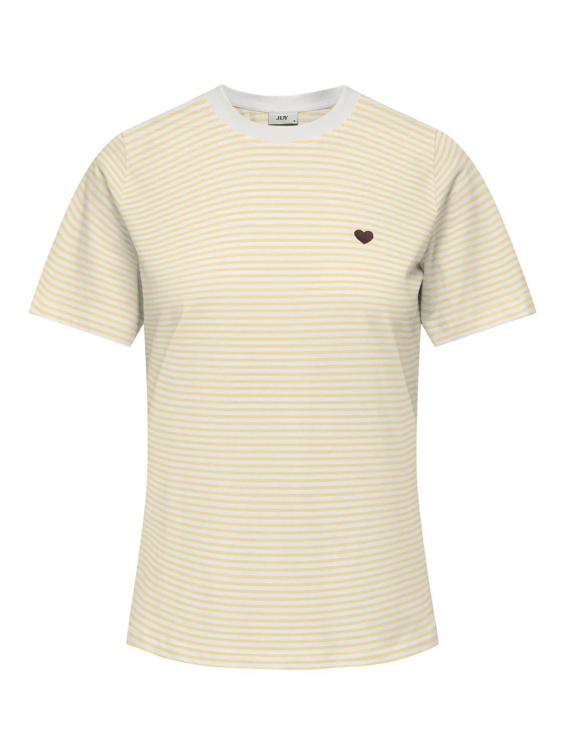 Jdypisa Life S/s Print Top Jrs Noos Gul