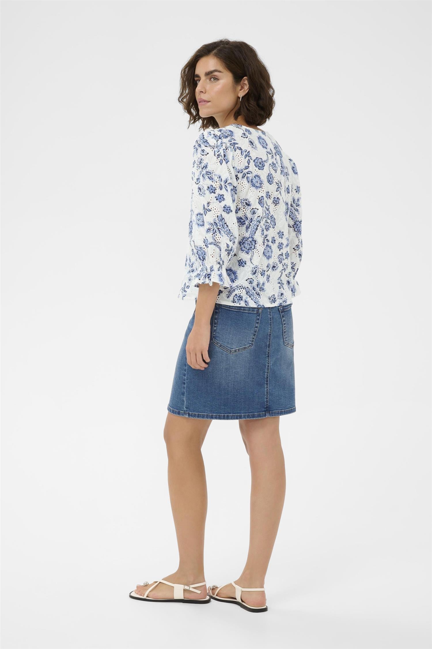 Kaluisa Blouse Blå