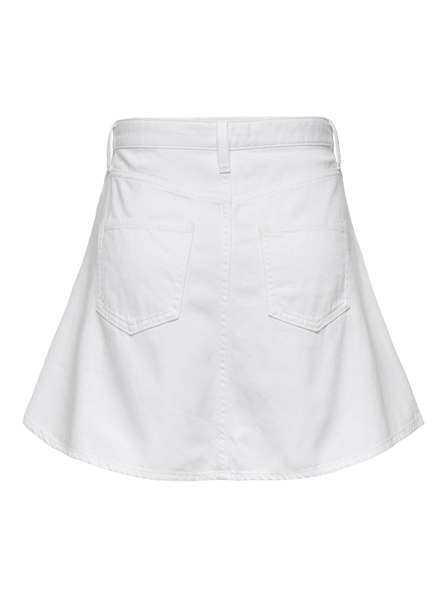 ONLEDEN A-SKIRT DNM PIM Hvit