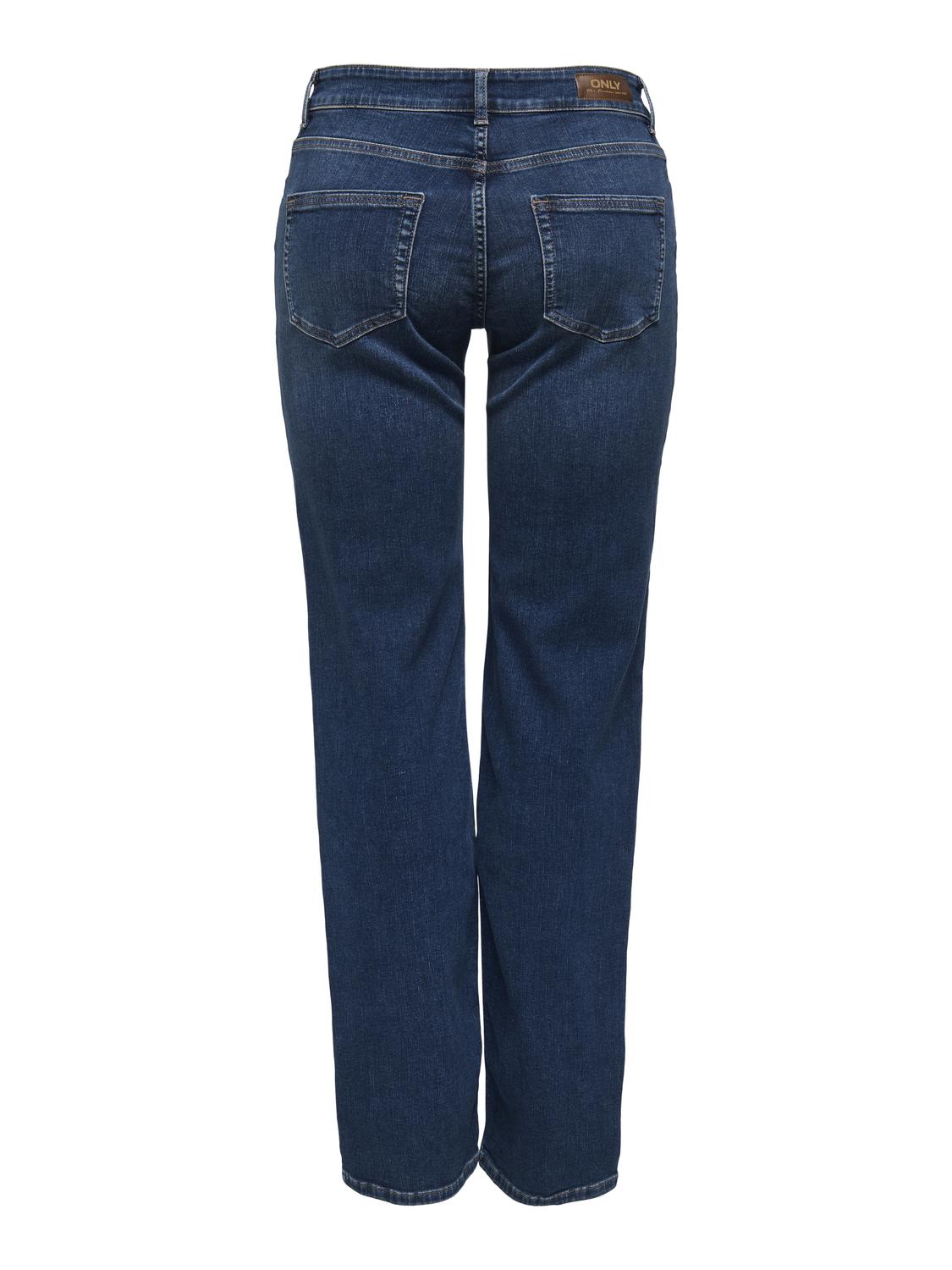 Onlblush Mid Straight Dnm Tai021 Noos Blå