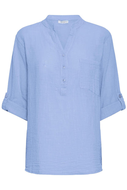 Sbalexa Solid Blouse 2 Blå