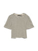 Vmohia 2/4 O-Neck Top Jrs Beige