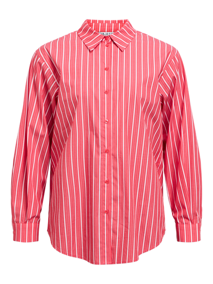 Objtutta Lo L/s Shirt Noos Rød