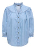 Onlraya 3/4 Shirt Dnm Akm Noos Blå