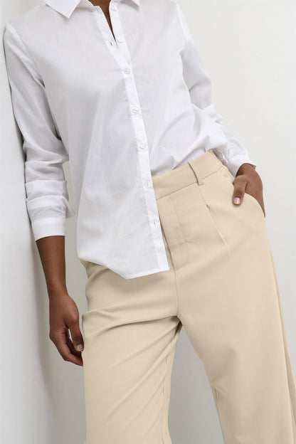 Kamerle Pants Cropped Beige