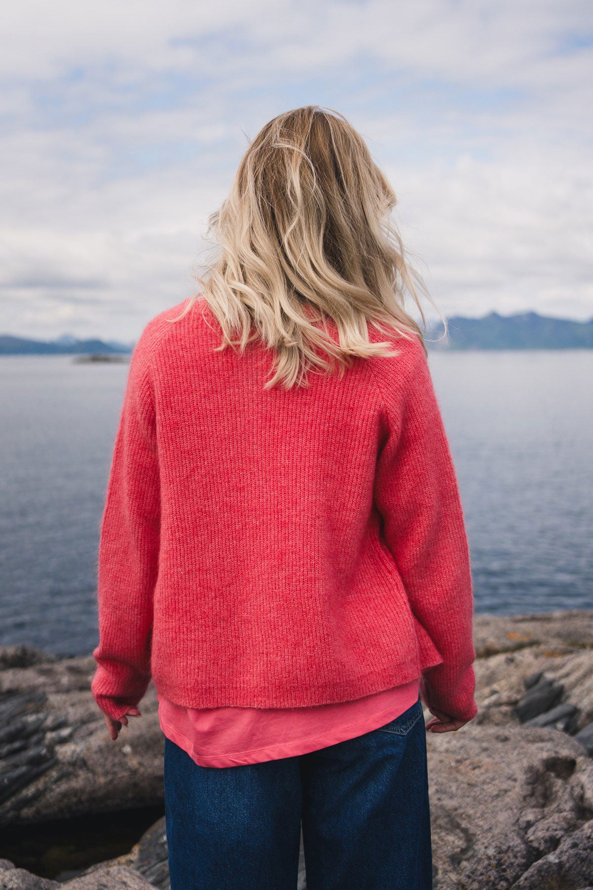 Rausamalie Cardigan Rosa