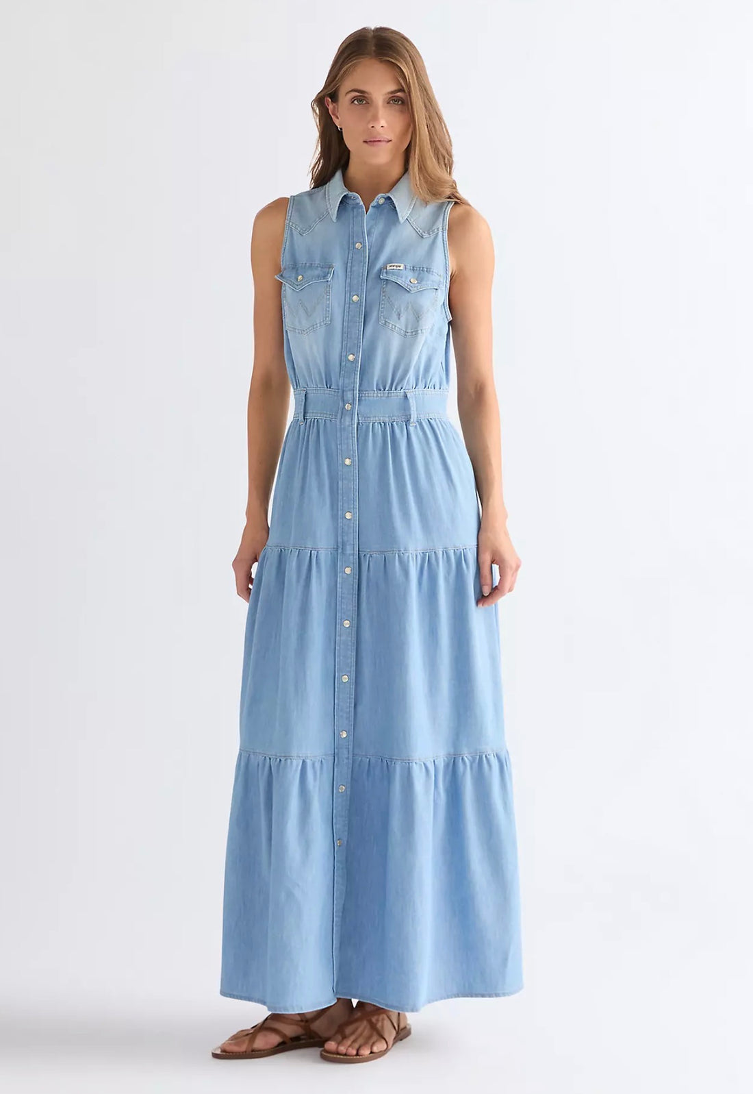 TIERED MAXI DRESS