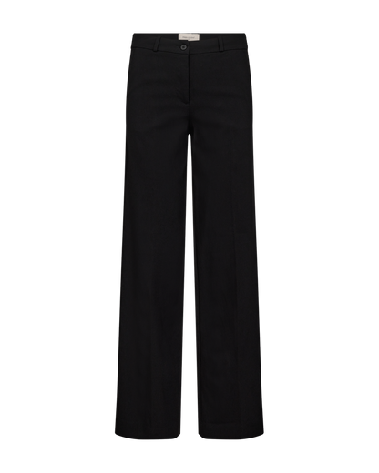 FQSOLVEJ-PANTS SHORT Svart