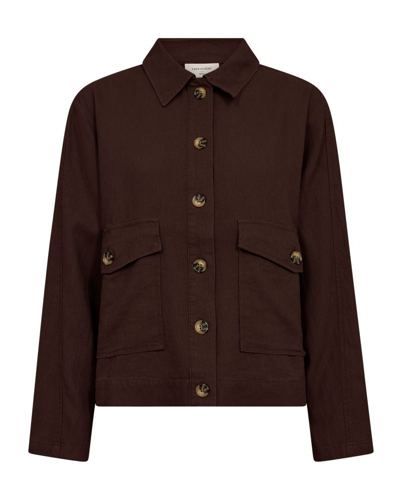 Fqlava-Jacket Brun