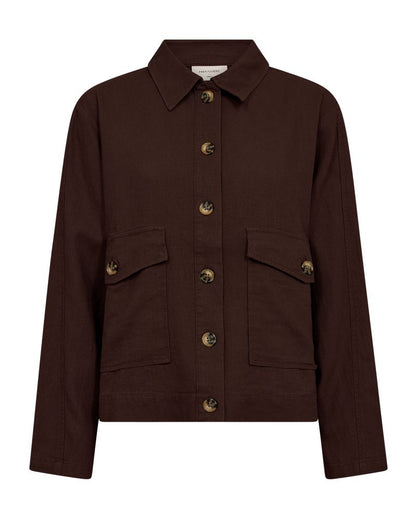 Fqlava-Jacket Brun