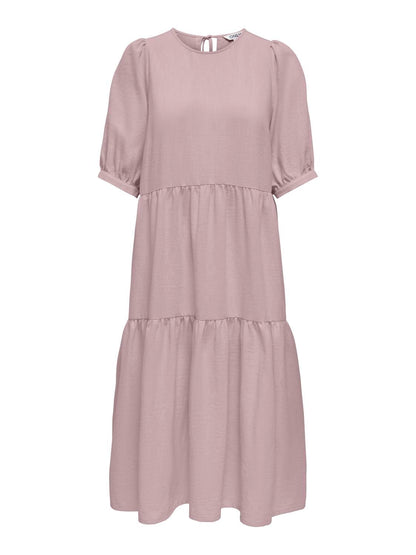 Onlemmia 2/4 Midi Dress Pnt Rosa