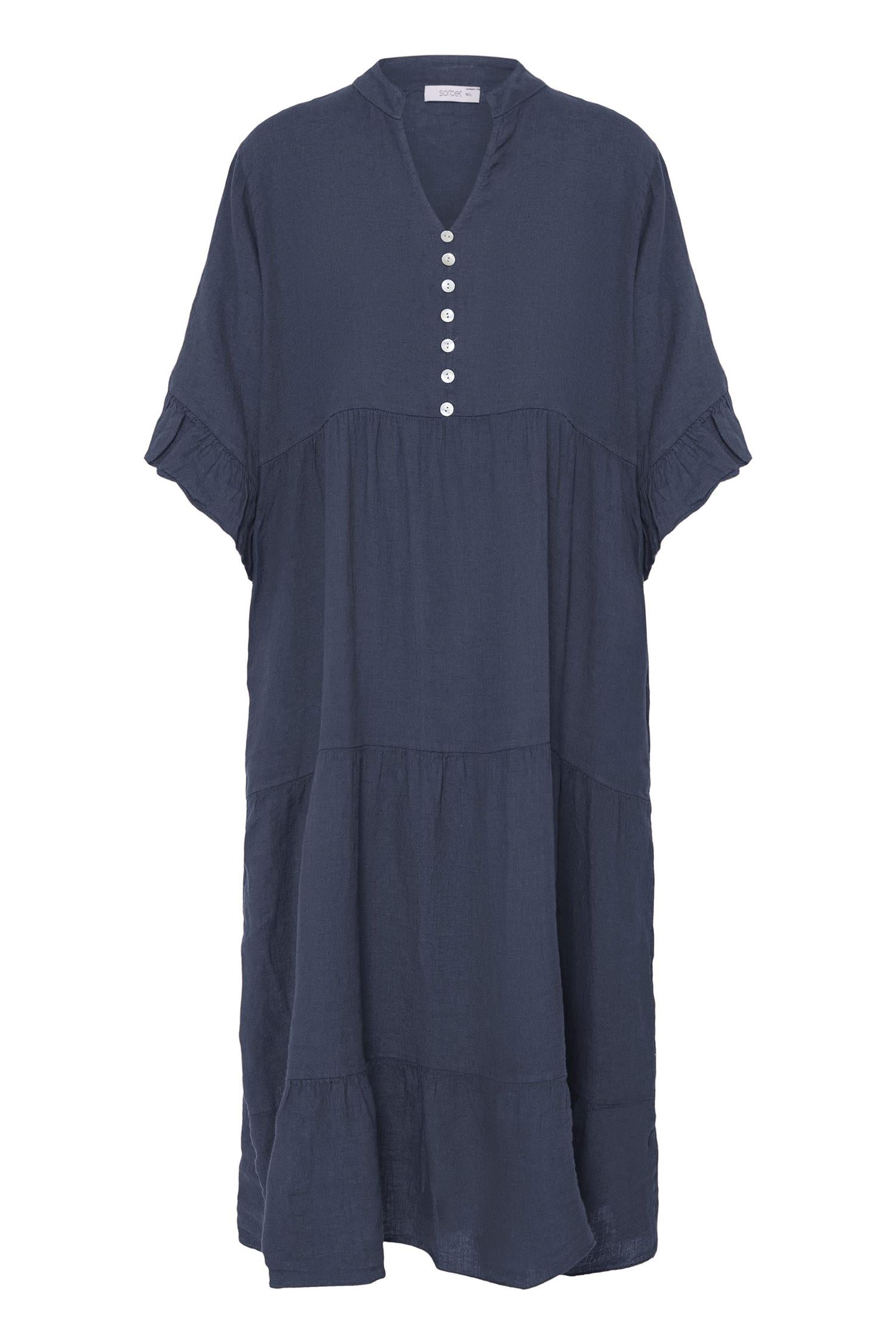 Sbfontanelle Long Dress Marine