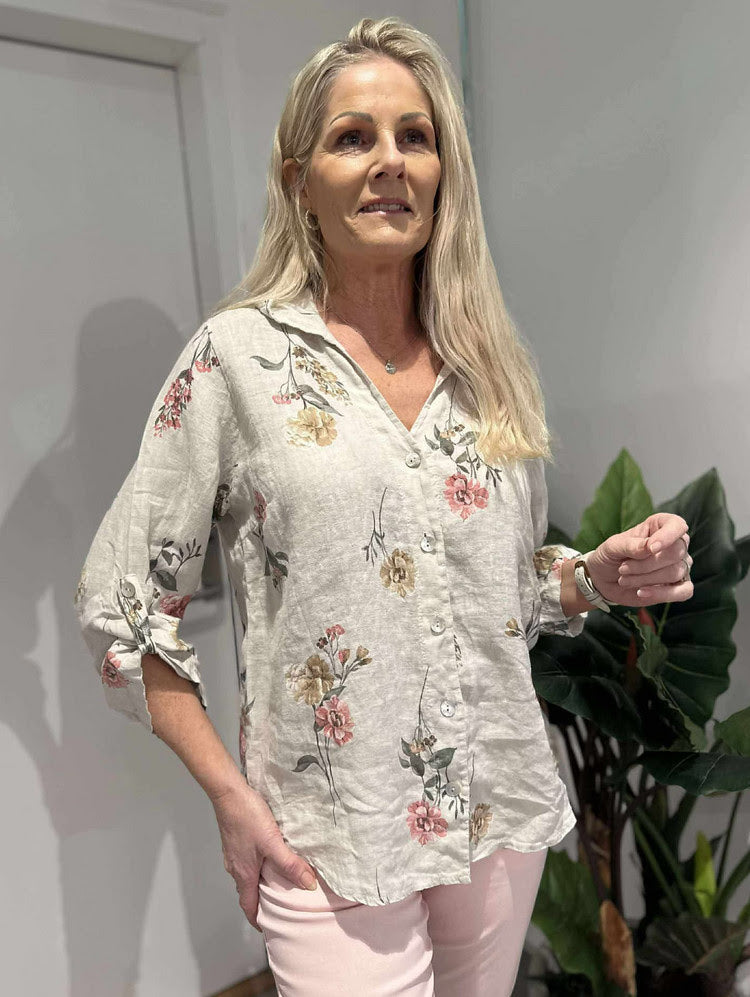 CHARLOTTA LINBLUSE Beige