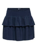 Onlgoa Mw Linen Bl Short Skirt Cc Pnt Blå