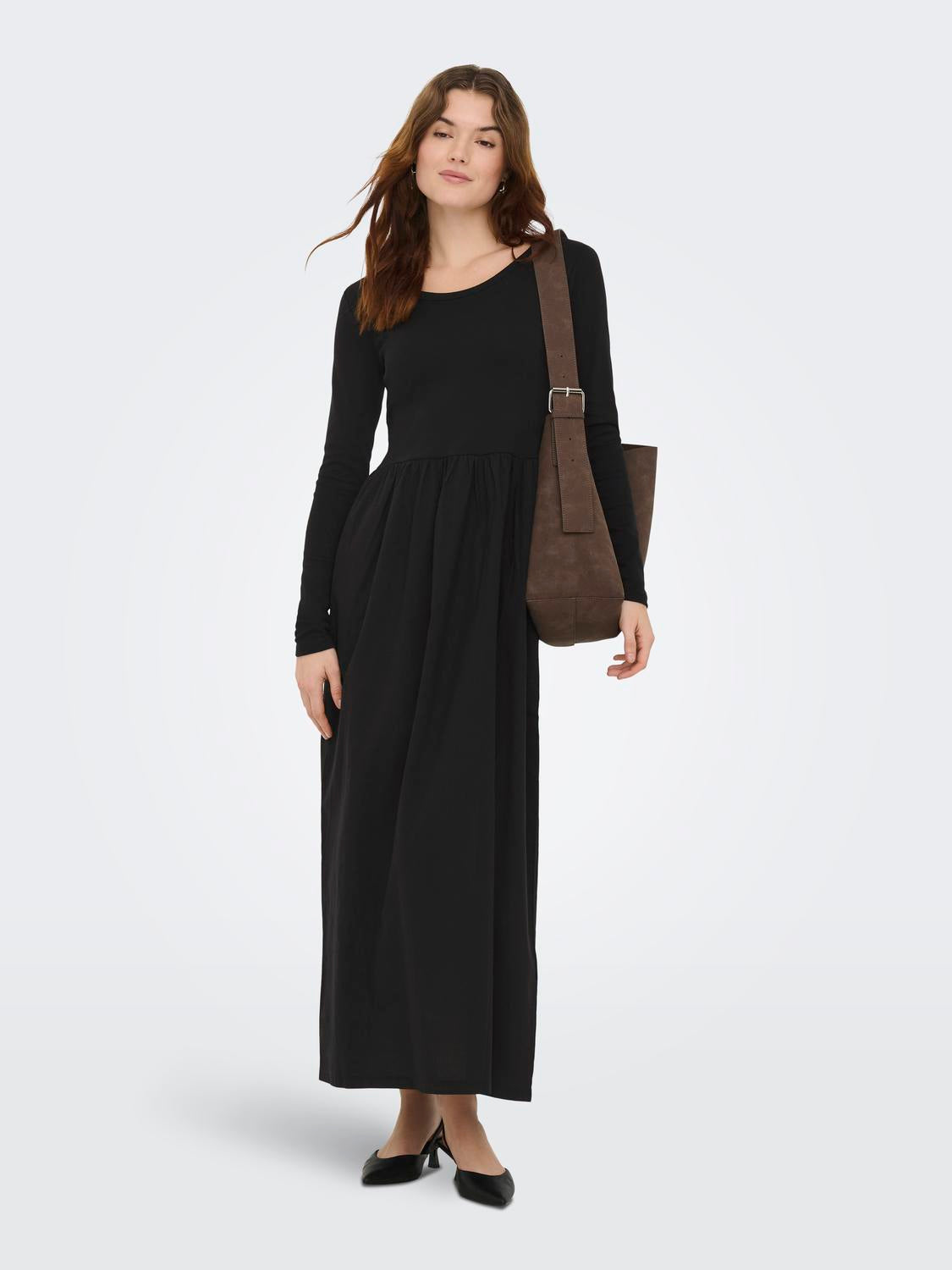 Jdyhope Life L/s Mix Dress Jrs Sort