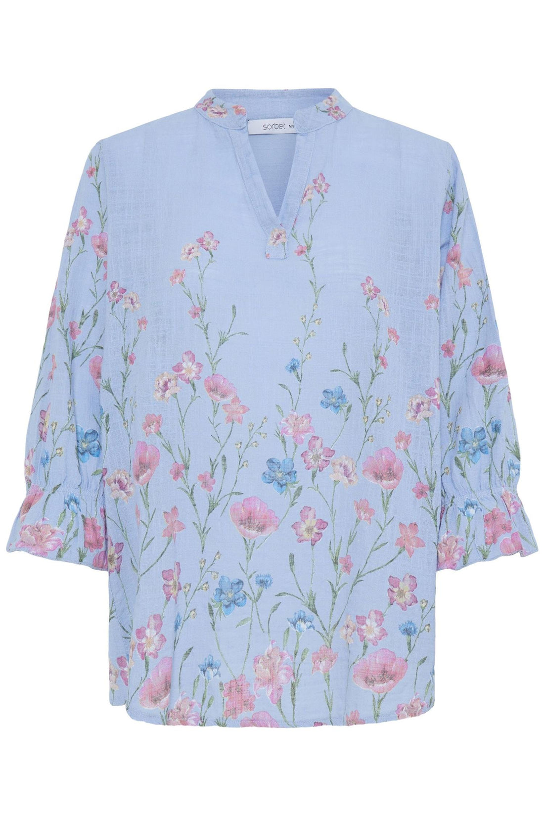 Sbxalexa Fbo G Blouse Blå
