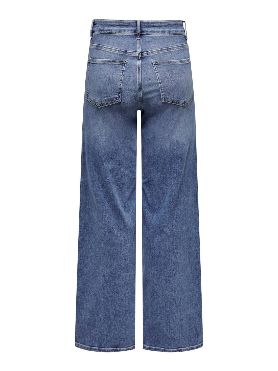 ONLMADISON BLUSH HW WIDE DNM DOT372 NOOS Mellomblå