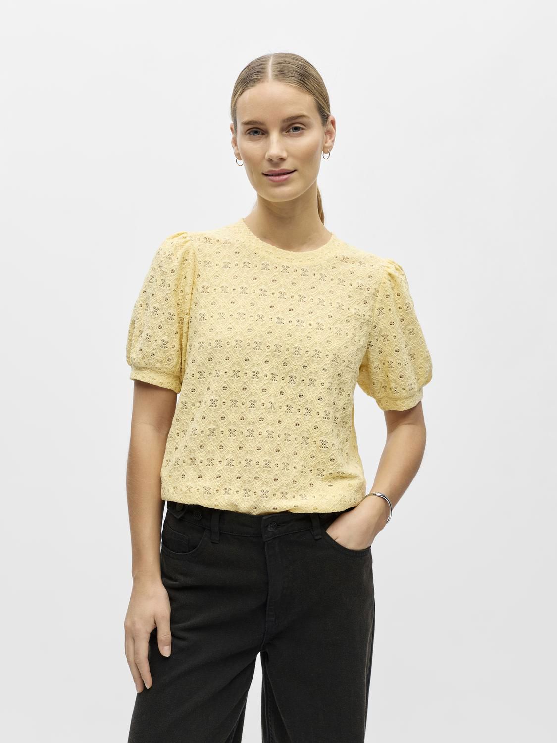 Objlaila S/s Re Top Noos Gul
