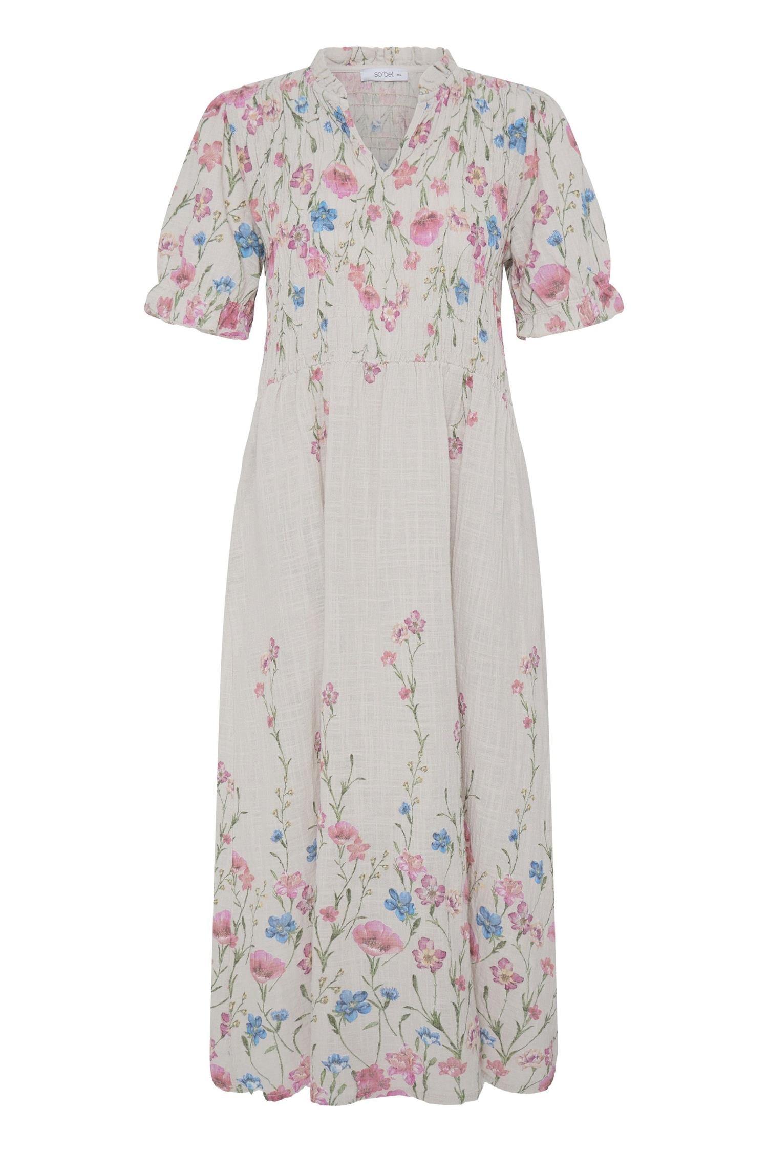 Sbxalexa Fbo G Dress Beige