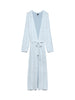 Vmesther Aop Ls Long Belt Cardigan Jrs Blå