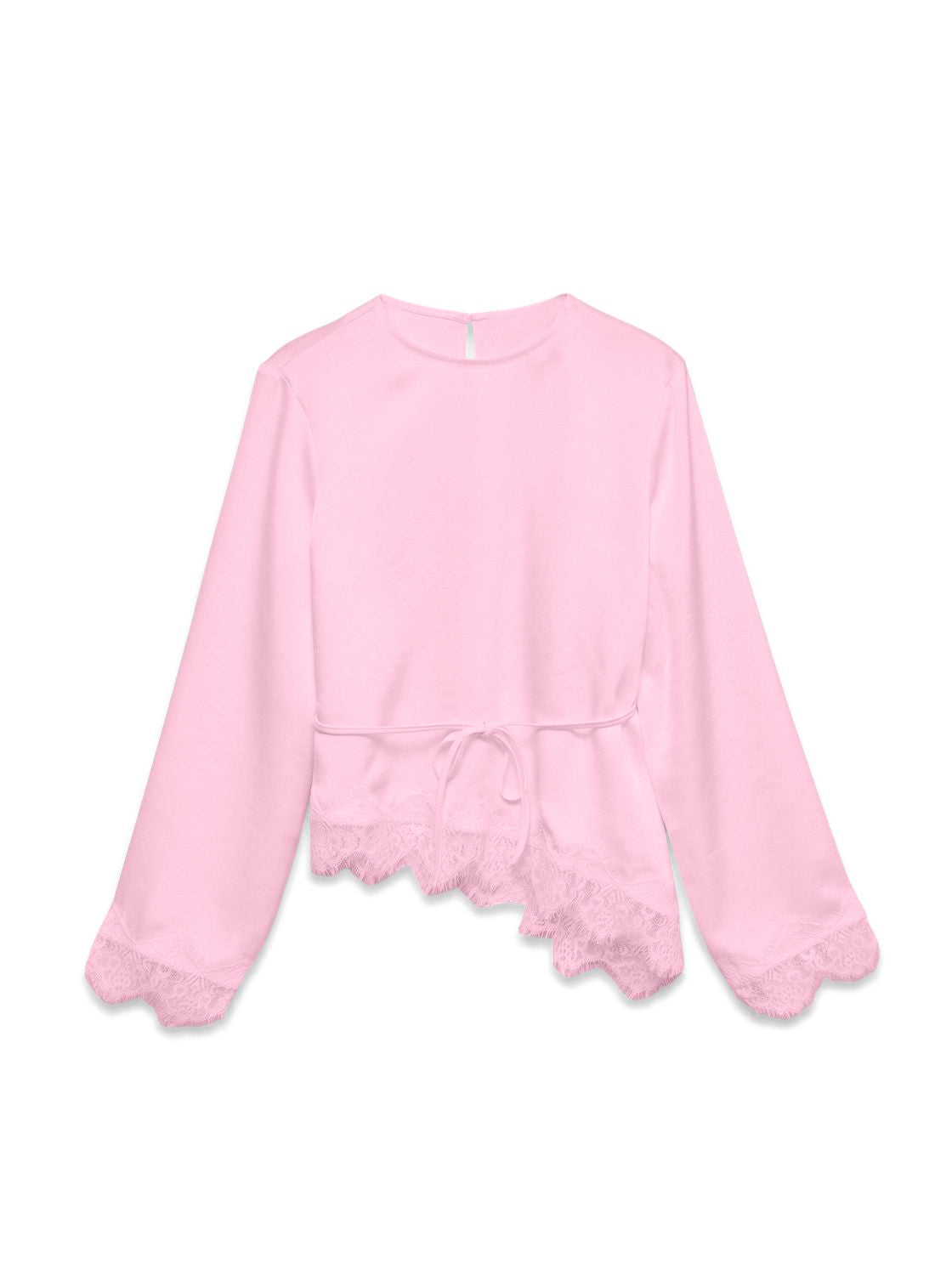 Vmmiro Ls Lace Top Wvn No Rosa