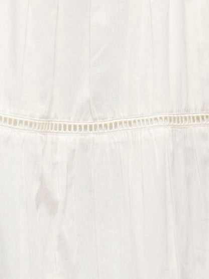 Onlisabella Long Skirt Wvn Hvit