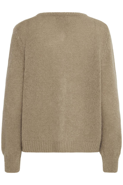 Sbgulvig Knit Cardigan Beige