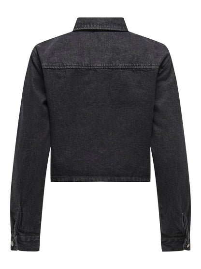 Jdymarly L/s Boxy Shacket  Dnm Noos Sort