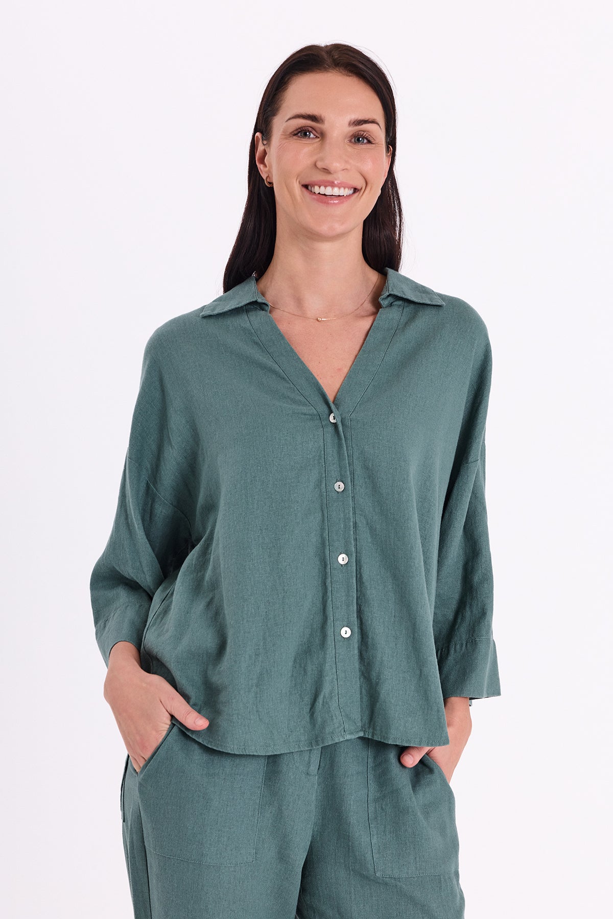 Fqlava-Shirt Grønn