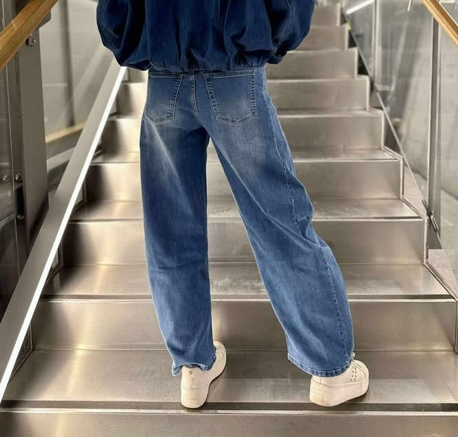 JEANS NW-9260 Blå