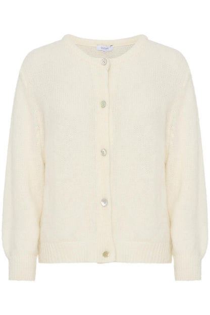 SBGULVIG KNIT CARDIGAN Hvit