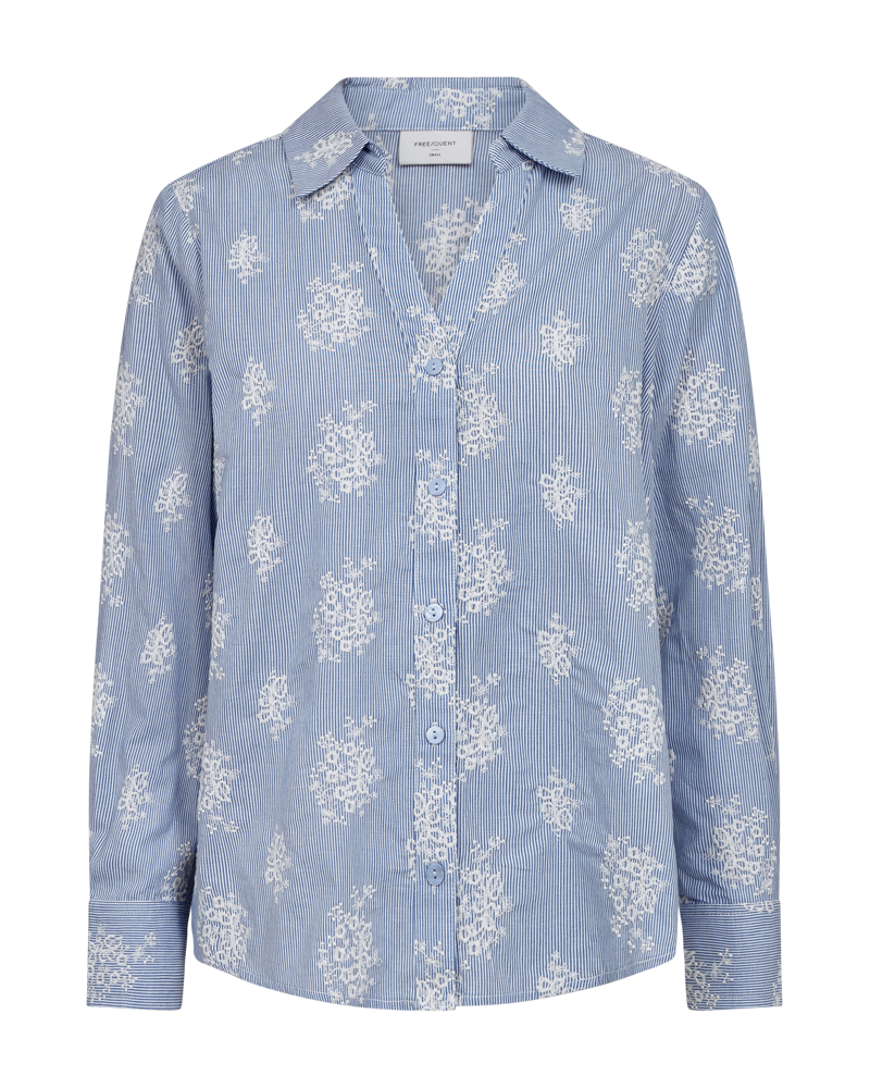 Fqlela-Shirt Blå