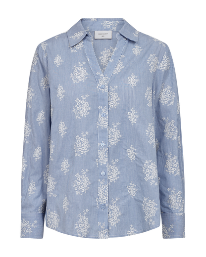 Fqlela-Shirt Blå