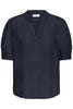 Sbfontanelle Ss 2 Blouse Marine