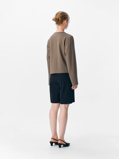Objlisa L/s Re Blazer Noos Mellomgrå