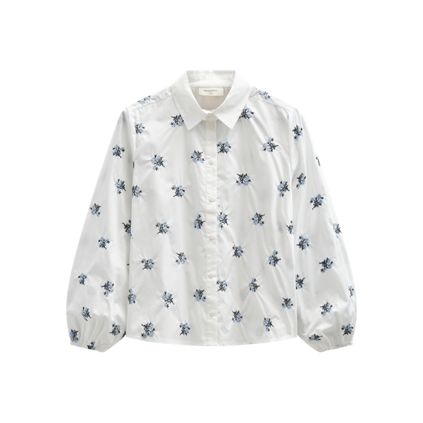 FQLEILA-BLOUSE Blå