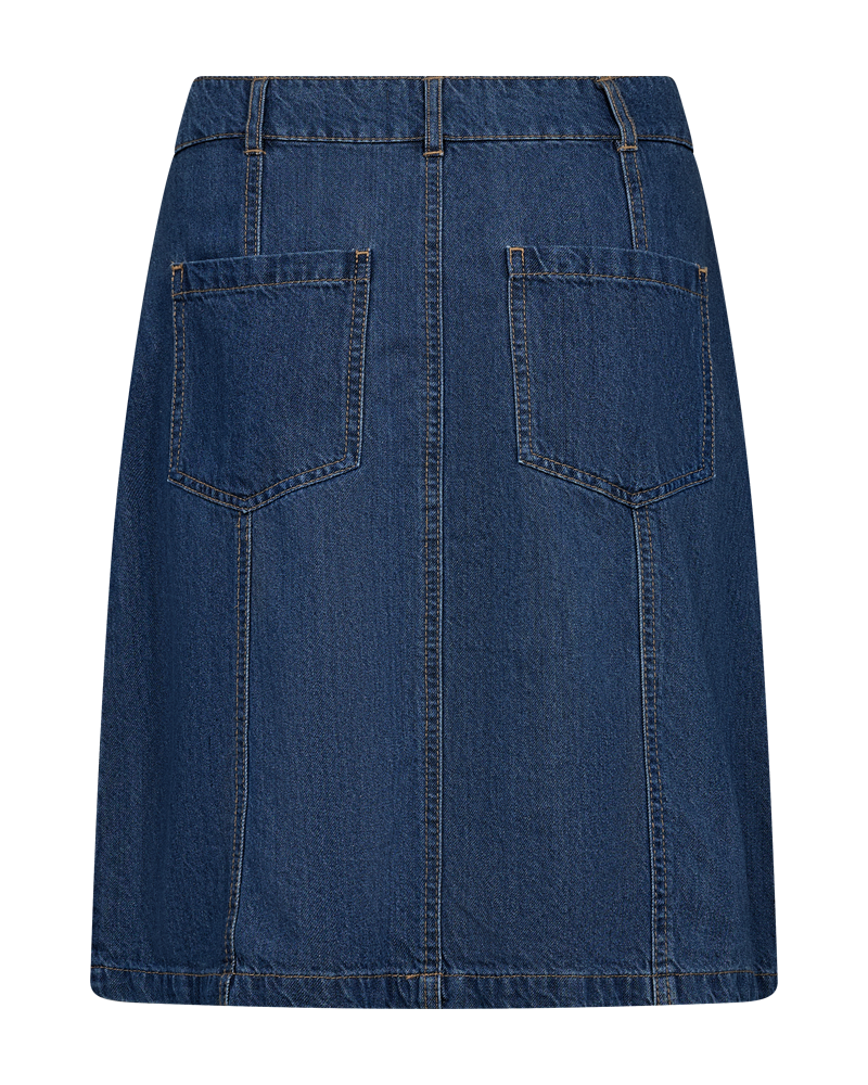 Fqalia-Skirt Blå