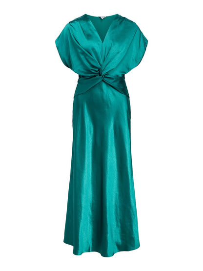Objlia Re Ss Long Dress 144 Grønn