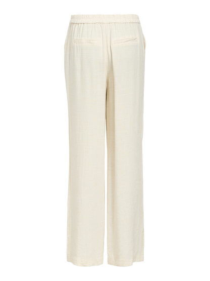 OBJSANNE ALINE WIDE PANT NOOS Beige