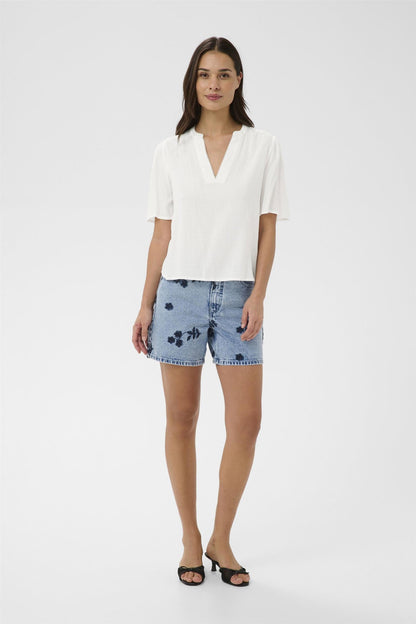 Kagina Lace Blouse Hvit