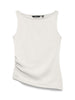 Vmkira Sl Boat-Neck Top Jrs Hvit