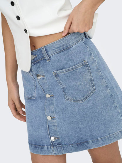 Onlamazing Hw Skirt Tai Dnm Noos Blå