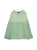 Vmerika Ls O-Neck Long Pullover Exp Grønn