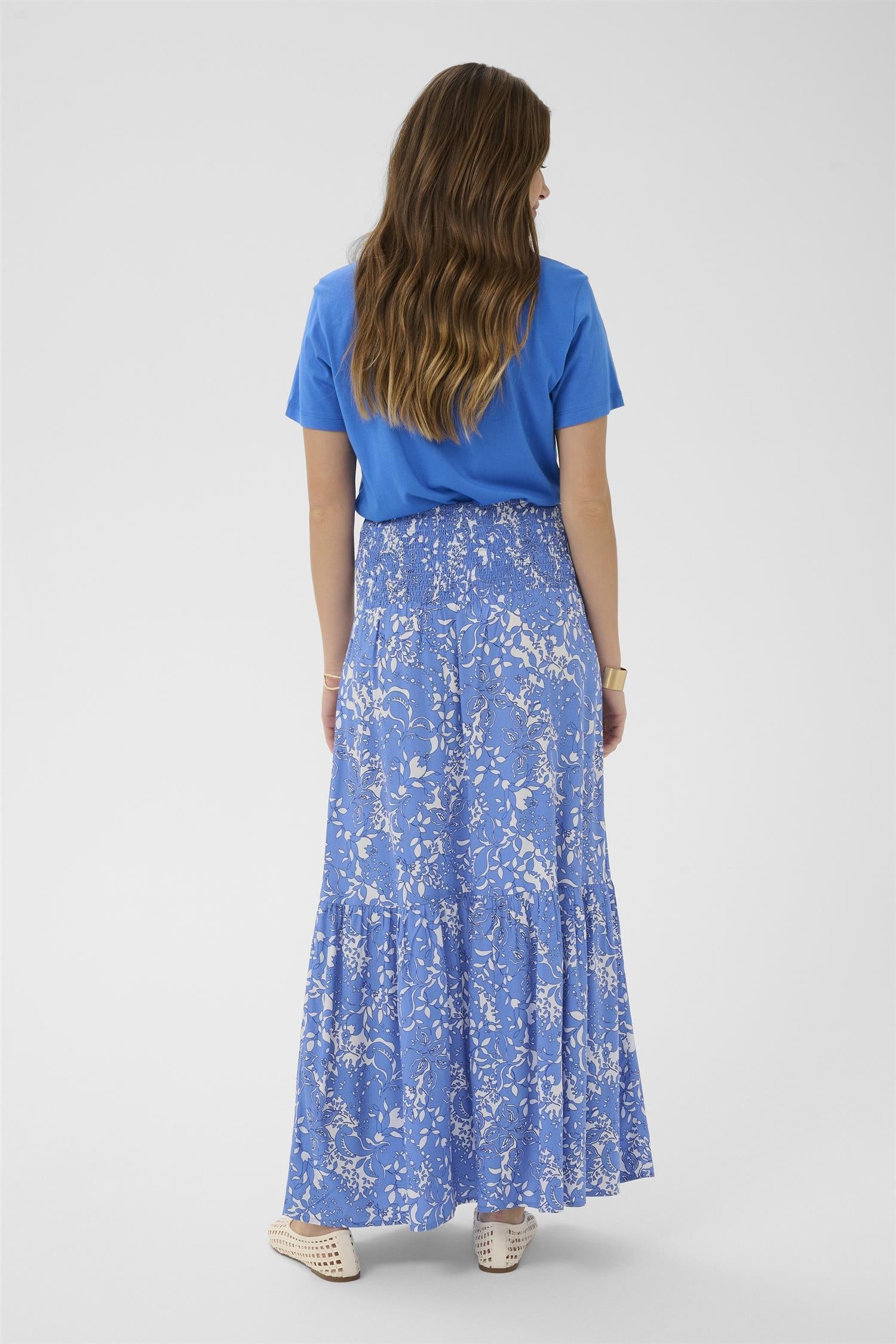 Crtiah Skirt Blå