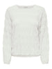 Jdysally L/s Top Jrs Hvit
