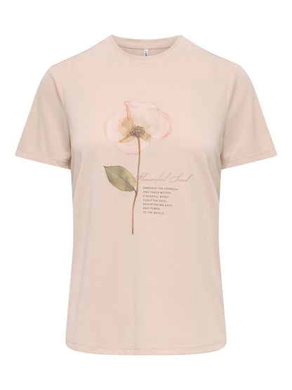 Onlfree Modal S/s Atelier Top Jrs Rosa