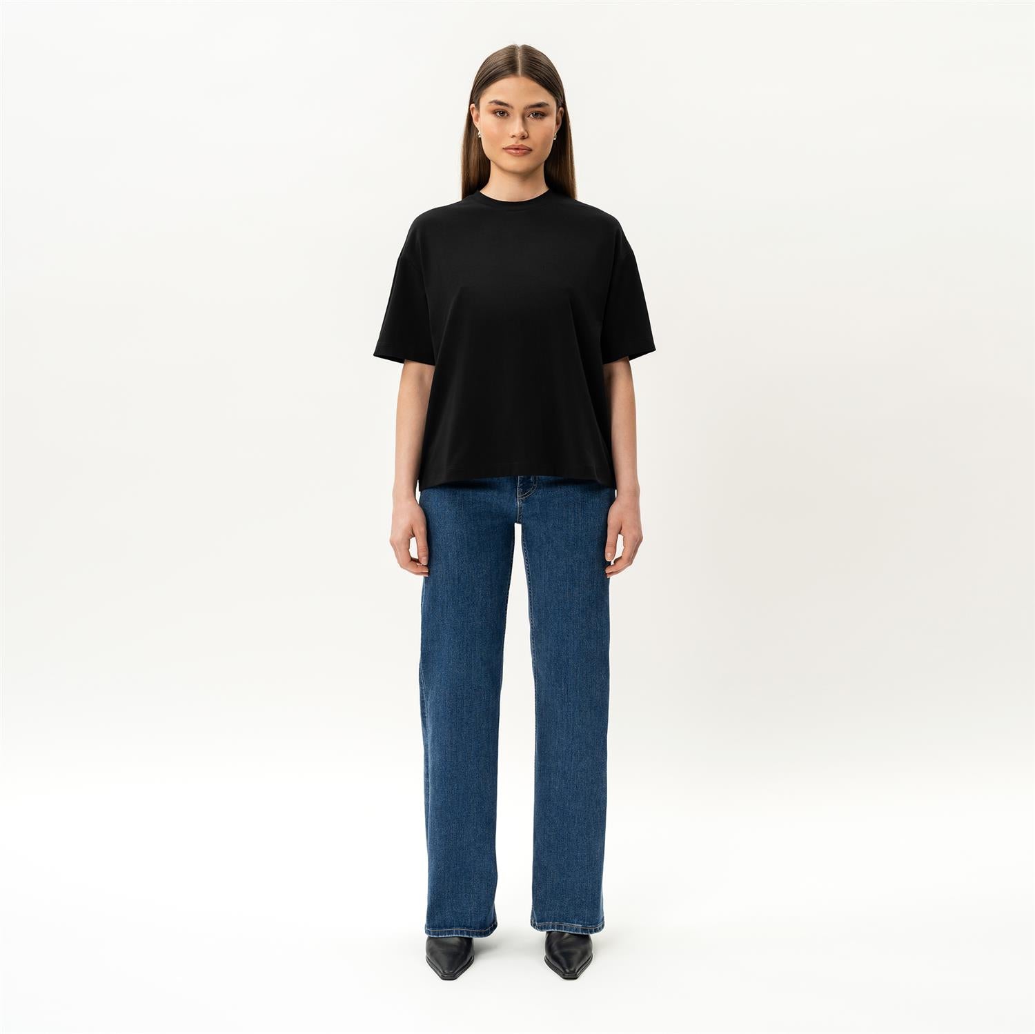 Classic Pima T-shirt Svart
