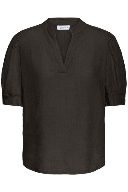 Sbfontanelle Ss 2 Blouse Brun